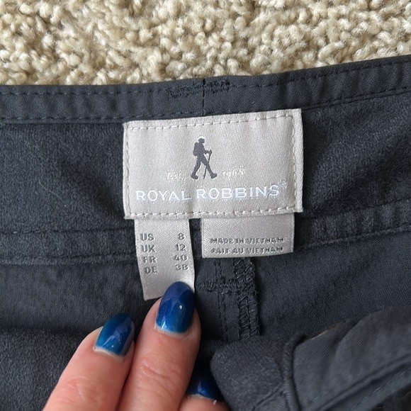 Royal Robbins Charcoal Women's Shorts - Picture 3 of 4